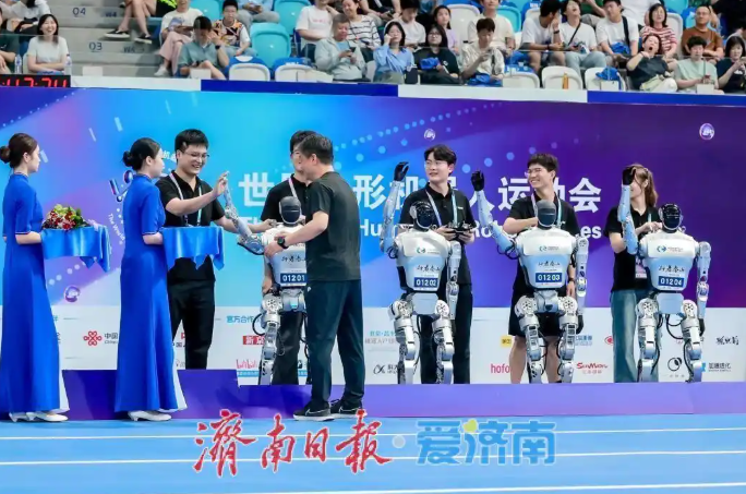 世界人形機器人運動會斬獲佳績，濟南造機器人“狂飆”崛起！